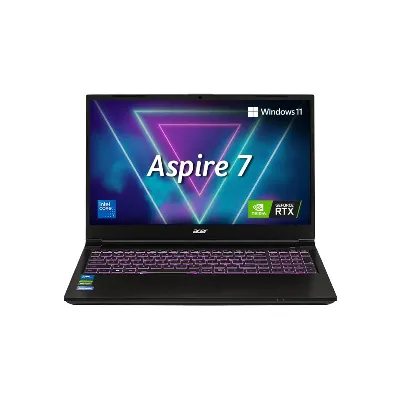 Acer Aspire A7 Ultra 7-240H 1.8-2.5GHz,16GB,SSD 512GB,RTX3050 6GB,144Hz 15.6" FHD Win11H RUS BLACK