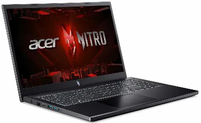 Acer Nitro V15 i9-13900H 2.6-5.4GHz,32GB, SSD 512GB,RTX5050 8GB,15.6" IPS FHD 165Hz ,RUS,BLACK