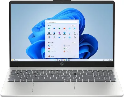 HP 15-FD0133WM i3-N305 1.8-3.8GHz,16GB,SSD 512GB,15.6" FHD IPS,Fingerprint,RU,SILVER