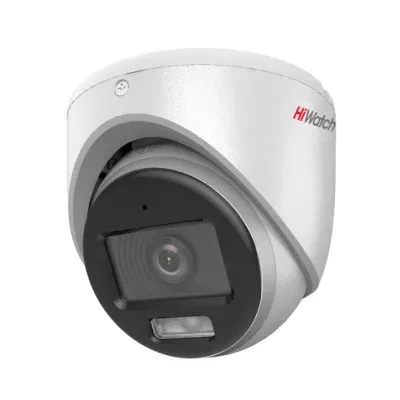 HD-TVI camera HIWATCH DS-T203N (2.8mm) купольн,уличная 2MP,IR 20M,MINI,BLACK