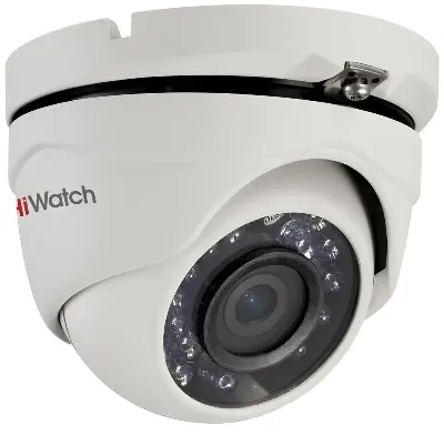 HD-TVI camera HIWATCH DS-T203A(B)(2.8mm) купольн,уличная 2MP,IR 30M,MIC