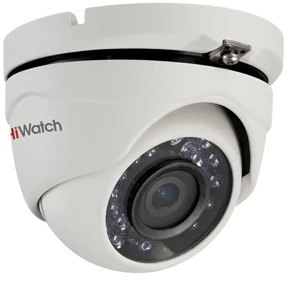 HD-TVI camera HIWATCH DS-T203A(B)(2.8mm) купольн,уличная 2MP,IR 30M,MIC