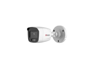 HD-TVI camera HIWATCH DS-T200L(B)(2.8mm) цилиндр,уличная 2MP,LED 20M ColorVu,MIC