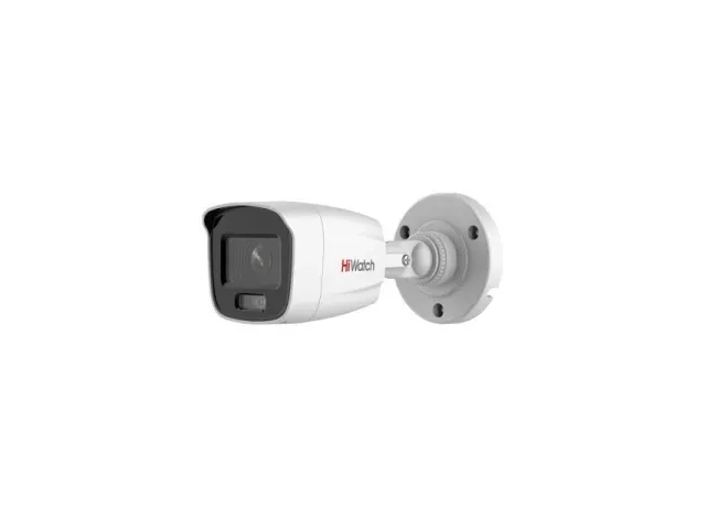 HD-TVI camera HIWATCH DS-T200L(B)(2.8mm) цилиндр,уличная 2MP,LED 20M ColorVu,MIC