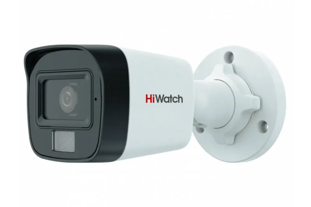 HD-TVI camera HIWATCH DS-T500A(B)(2.8mm) цилиндр,уличная 5MP,IR/LED 30/20M,MIC