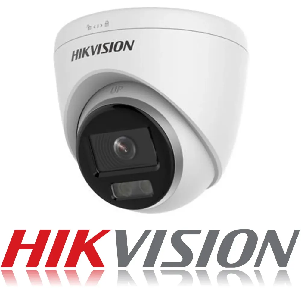 IP camera HIKVISION DS-2CD1327G0-L(C) (2.8mm) купольн,уличная 2MP,LED 30M ColorVu