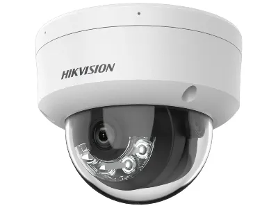 IP camera HIKVISION DS-2CD2163G3-LIS2UY(2.8mm)(O-STD)купол,антив 6MP,IR/LED30M,2MIC,MicroSD,AcuSense