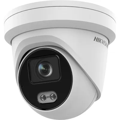 IP camera HIKVISION DS-2CD2347G2-LU(O-STD)(2.8mm)(C) купольн,уличн 4MP,LED 30M,MicroSD,MIC