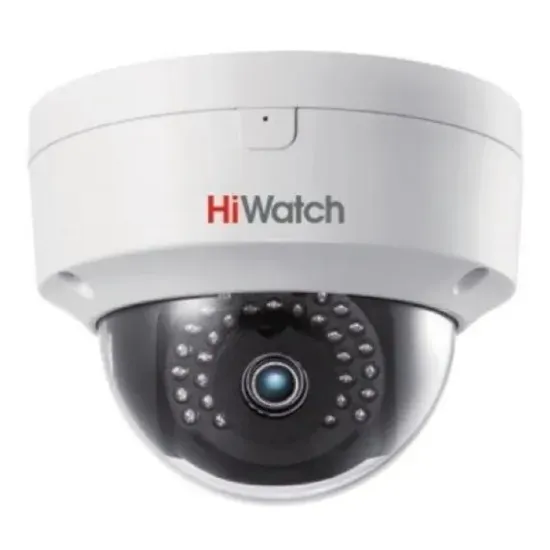 IP camera HIWATCH DS-I452L (2.8mm) купольная,антиванд 4MP,LED 30M,MicroSD,ColorVu