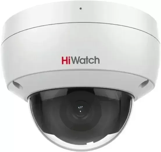 IP camera HIWATCH IPC-D020(C) (2.8mm) купольная,антивандал 2МП,IR 30M,MIC