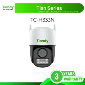 IP camera  TIANDY TC-H333D 9DB-4 4mm улич,поворот,3MP,IR/LED 30/15M,micSD,MIC/SP