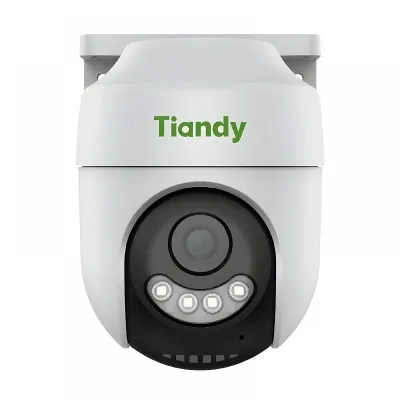 IP camera  TIANDY TC-H333K 8DA-4 4mm 4G улич,поворот,3MP,IR/LED 30/15M,micSD,MIC/SP солн.пан