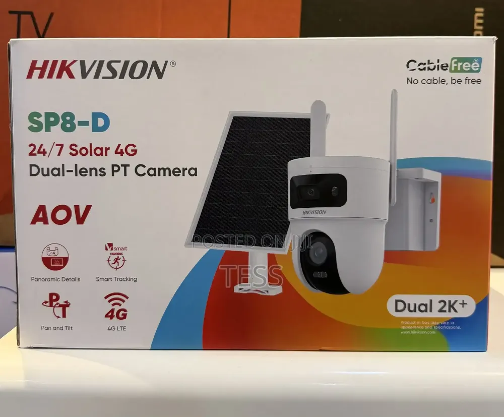 IP camera HIKVISION DS-2CFSP8-D/4G(O-STD)(2.8+4mm)4+4MP,PT,ул,4G,IR/LED30M,Solar,MIC/SP,MicSD