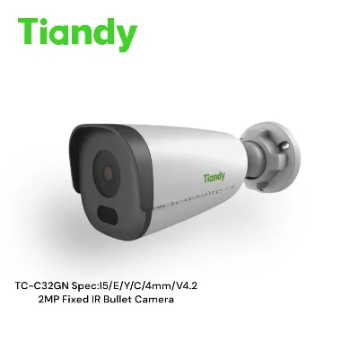 IP camera  TIANDY TC-C32GN Spec:I5/E/Y/C/2.8mm/V4.2 цилиндр,уличная 2MP,IR 50M,MIC