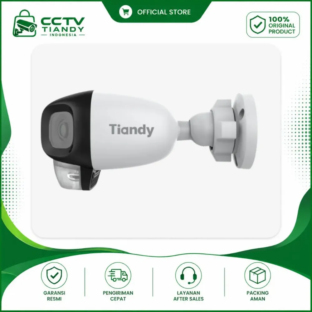IP camera  TIANDY TC-C385N 2ANA-28 2.8mm цилиндр,понарам.уличная 4+4MP,IR/LED 50/30 MIC