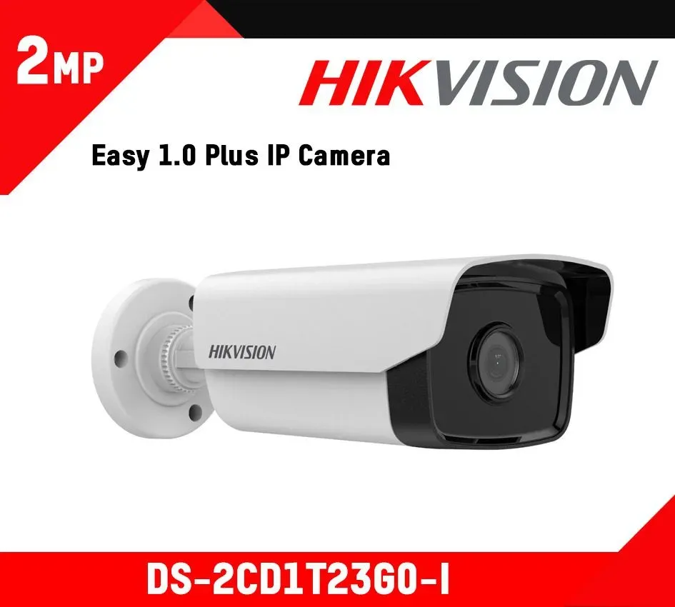 IP camera HIKVISION DS-2CD1T23G0-I(4mm)(C) цилиндр,уличная 2MP,IR 50M