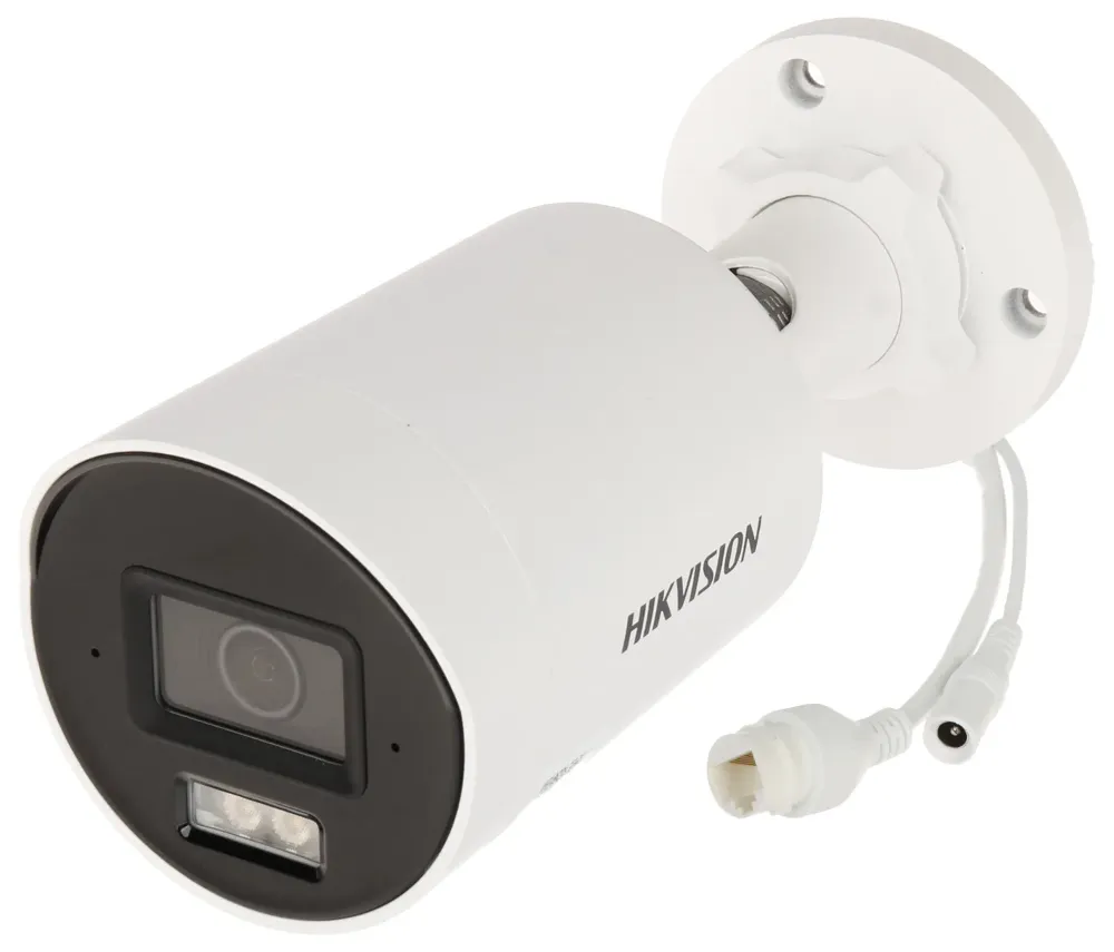 IP camera HIKVISION DS-2CD2083G2-LI2U(2.8mm)(O-STD) цилин,улич 8MP,IR/ LED 40M,2MIC,MicroSD,AcuSense