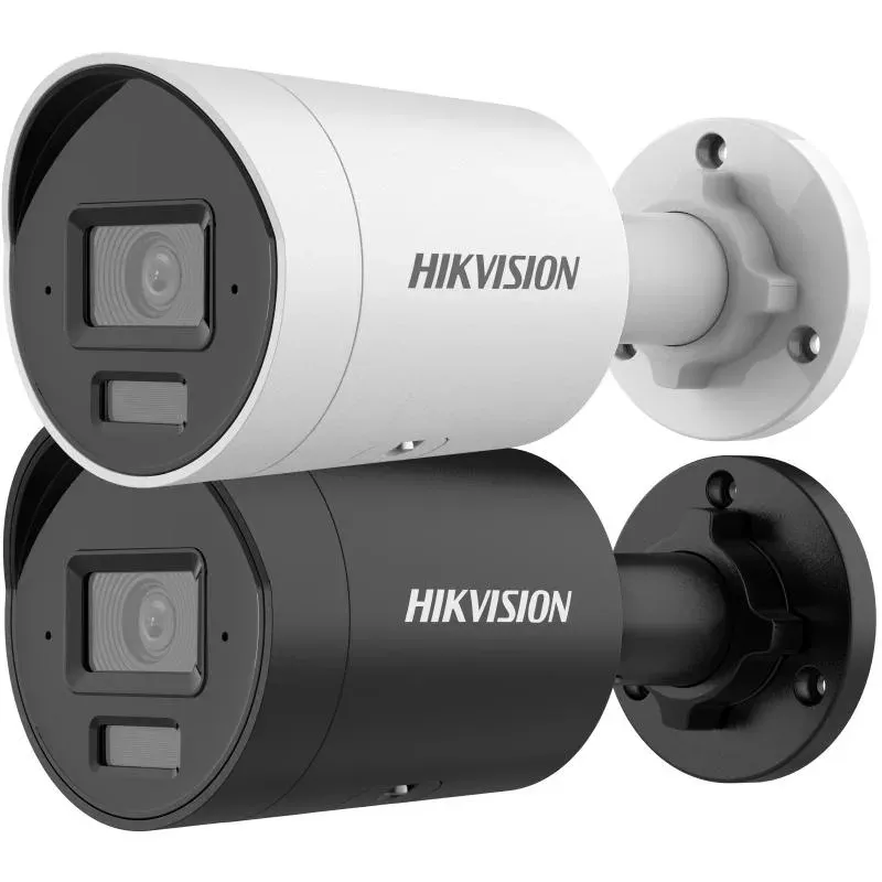 IP camera HIKVISION DS-2CD2043G2-LI2U(2.8mm)(O-STD) BLACK цилиндр,уличн 4MP,IR/LED 40M,2MIC,MicroSD
