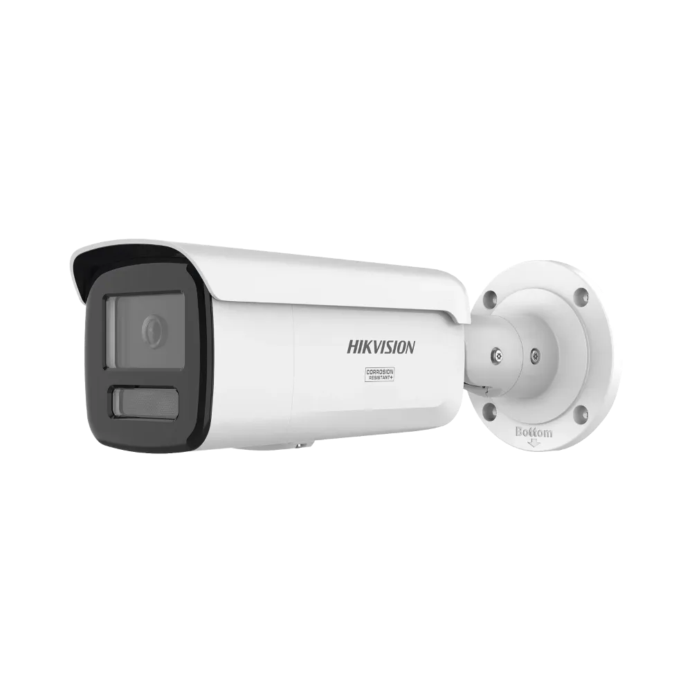 IP camera HIKVISION DS-2CD2T67G3-LIS2UY/SL(2.8mm)цилиндр,уличн 6MP,IR/LED 60M,MicroSD Mic