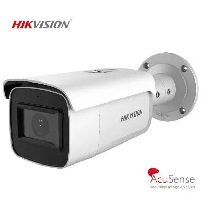 IP camera HIKVISION DS-2CD2T83G2-4I(2.8mm)(O-STD) цилиндр,уличн 8MP,IR 80M,MicroSD,AcuSense