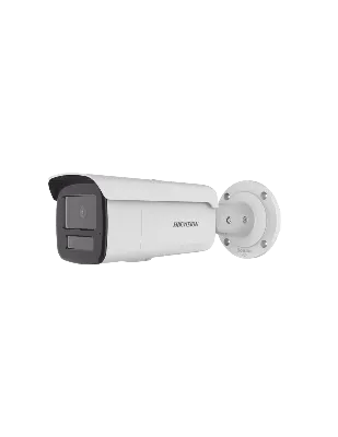 IP camera HIKVISION DS-2CD2T63G2-4LI2U(4mm)(O-STD) цилиндр,уличн 6MP,IR/LED 80M,2MICMicroSD,AcuSense