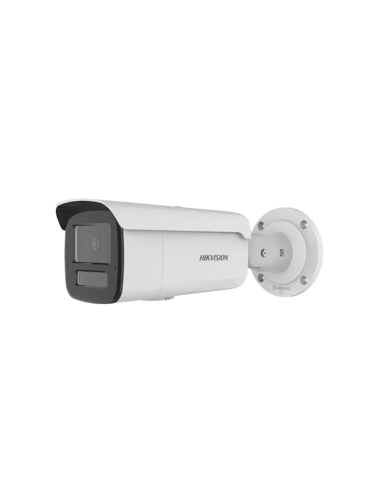 IP camera HIKVISION DS-2CD2T63G2-4LI2U(4mm)(O-STD) цилиндр,уличн 6MP,IR/LED 80M,2MICMicroSD,AcuSense