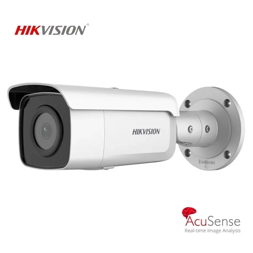 IP camera HIKVISION DS-2CD2T63G2-2I(2.8mm)(O-STD) цилиндр,уличн 6MP,IR 60M,MicroSD,AcuSense