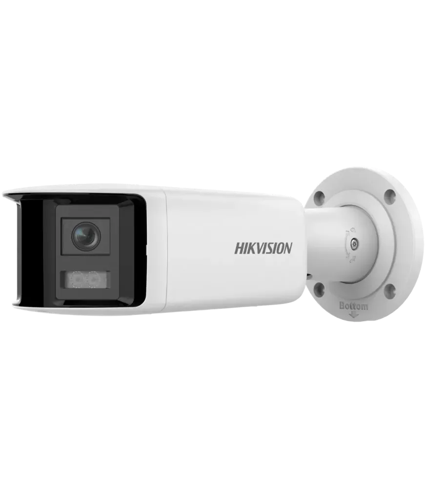 IP camera HIKVISION DS-2CD2T46G2P-ISU/SL(O-STD)  панорамн цилиндр,уличн 4MP,IR 40M,MicroSD,MIC,SPEAK