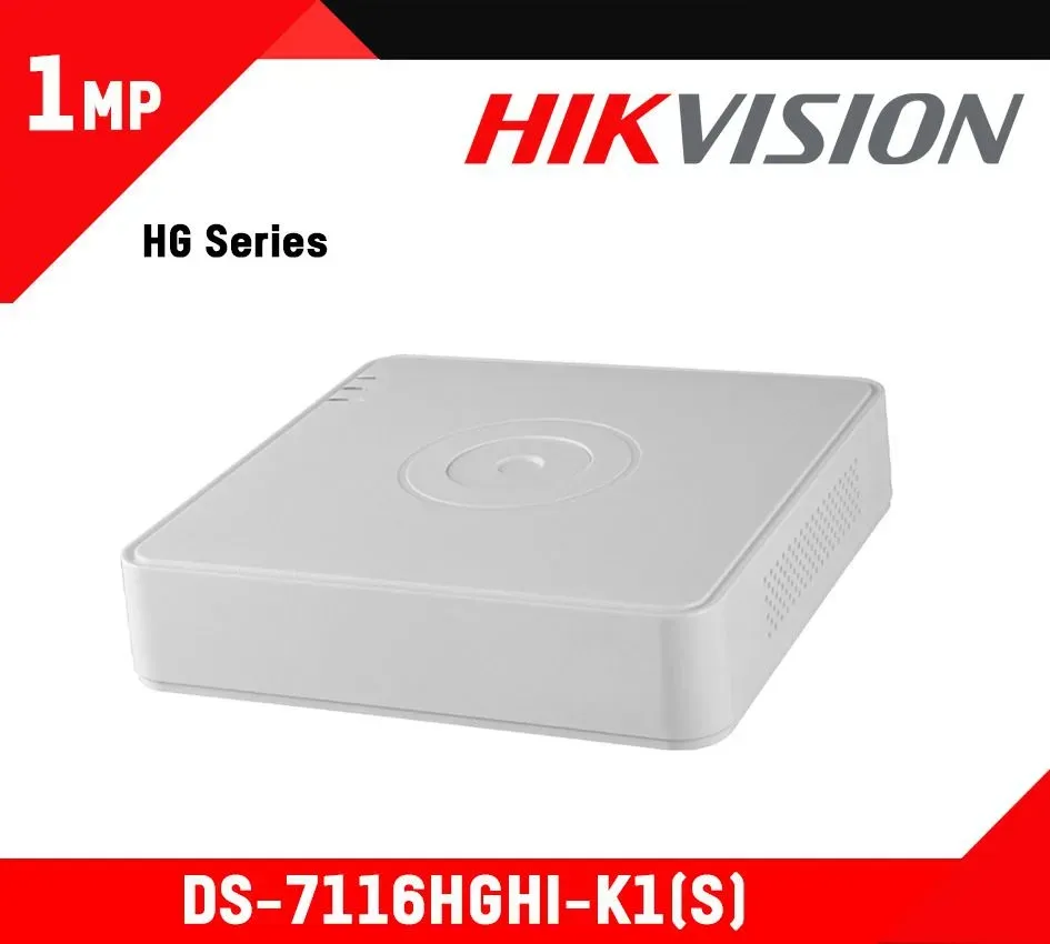 HDVR HIKVISION DS-7116HGHI-K1(C)(S) (16channel/1080lite,16+2 IP/5MP,1HDD upto 10TB,H.265,AOC)