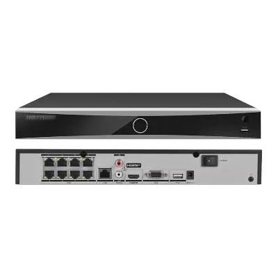 NVR HIKVISION DS-7608NXI-K1(B)(O-STD)(80mbps,8 IP,1ch/12 MP,2ch/8MP,8ch/1080P,1HDD upto 10TB,H.265)