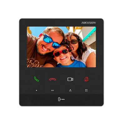 IP монитор видеодомофона HIKVISION DS-KH6110-WE1(O-STD) 4,3" touch screen,POE,WIFI,Hik-Connect