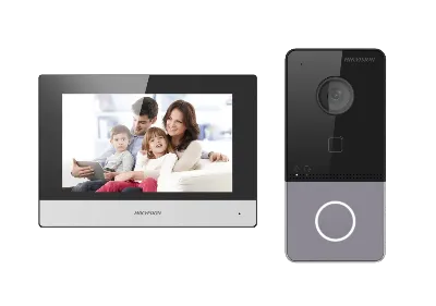 Видеодомофон HIKVISION DS-KIS603-P(C) (STD) IP WiFi PoE