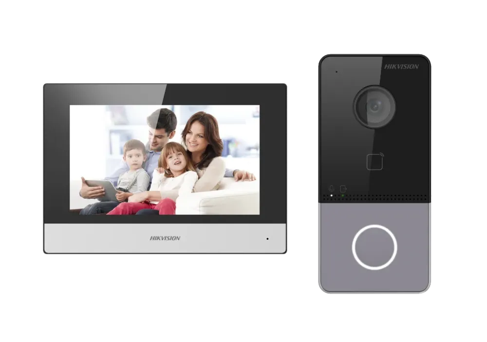 Видеодомофон HIKVISION DS-KIS603-P(C) (STD) IP WiFi PoE