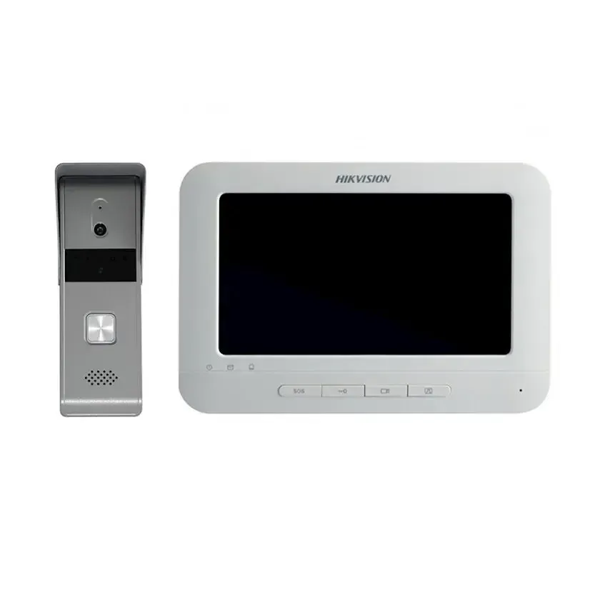 Видеодомофон HIKVISION DS-KIS205T(Grey)Analog уличн IP65
