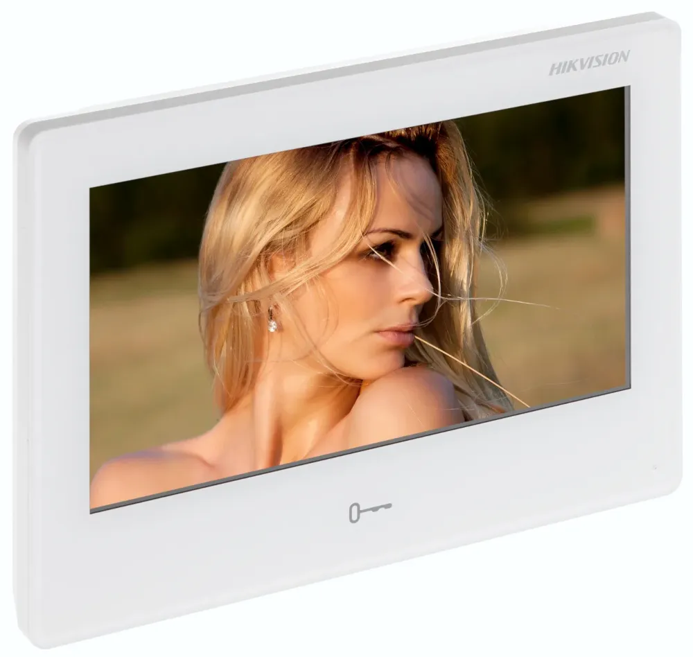 IP монитор видеодомофона HIKVISION DS-KH9310-WTE1  7"(STD) Touch-Screen,Android,PoE,WiFi,WHITE