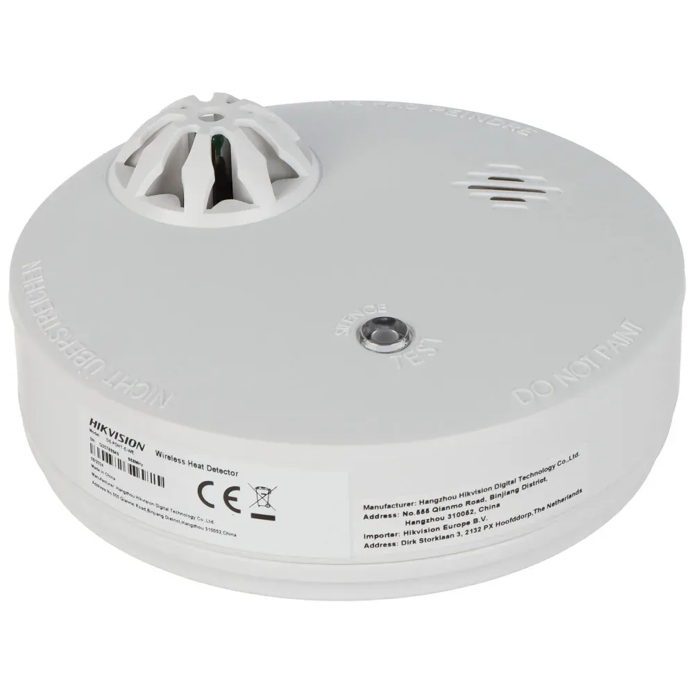 HIKVISION AX PRO 868MHz DS-PDHT-E-WE WHITE(O-STD) датчик пожарный тепловой