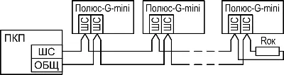 Сибирский Арсенал "Полюс-G mini", Извещатель вибрационный(удара) и наклона