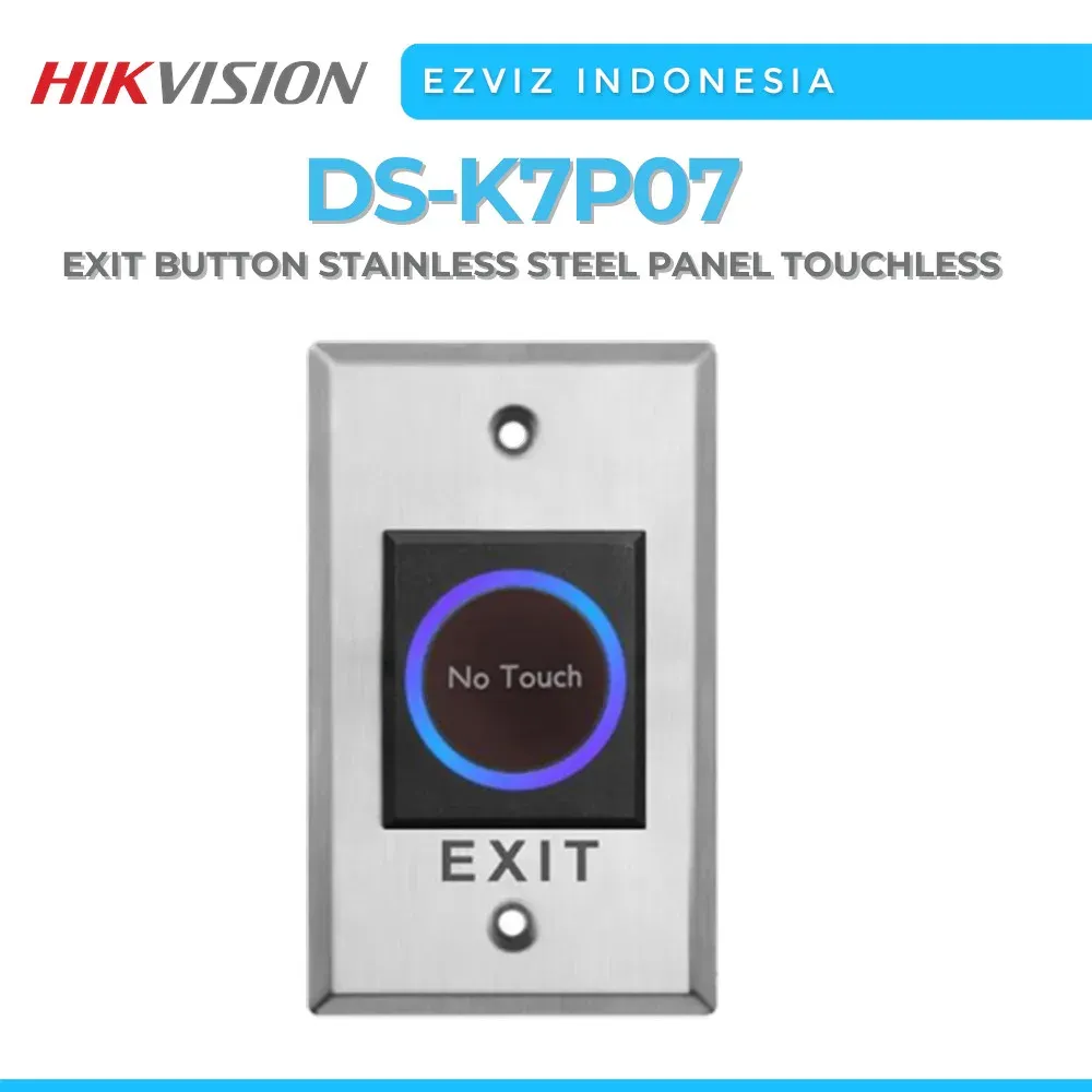 Кнопка выхода бесконтактная HIKVISION DS-K7P07 (STD)(прямоугольная форма)