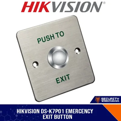Кнопка выхода механическая HIKVISION DS-K7P01(STD) (квадратная форма)