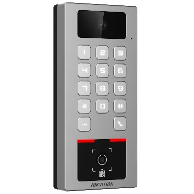 Терминал доступа-аудиодомофон HIKVISION DS-K1T502DBWX Mifare,WIFI,IP65,IK09