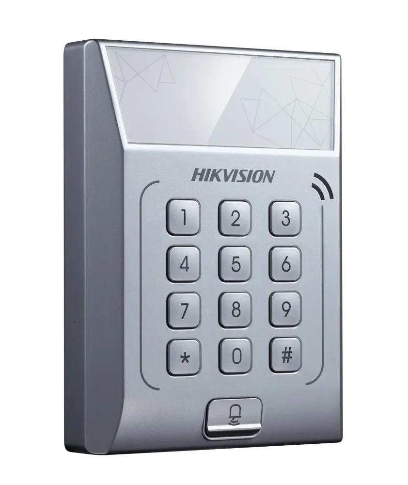 Терминал доступа HIKVISION DS-K1T801M  Mifare,пароль пластик