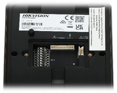 Считыватель с сенсорной клавиатурой HIKVISION DS-K1109DKB(STD)Mifare,Bluetooth,пластик, IP65