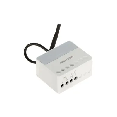HIKVISION AX PRO  868MHz DS-PM1-O1H-WE(O-STD) WHITE  Силовое реле дистанционного управления