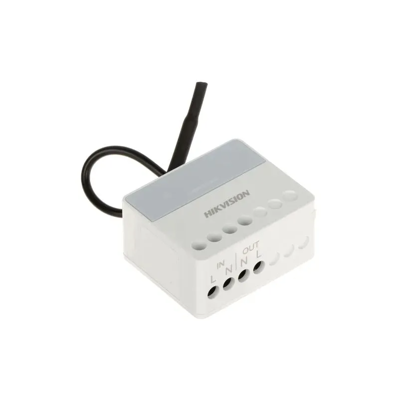 HIKVISION AX PRO  868MHz DS-PM1-O1H-WE(O-STD) WHITE  Силовое реле дистанционного управления