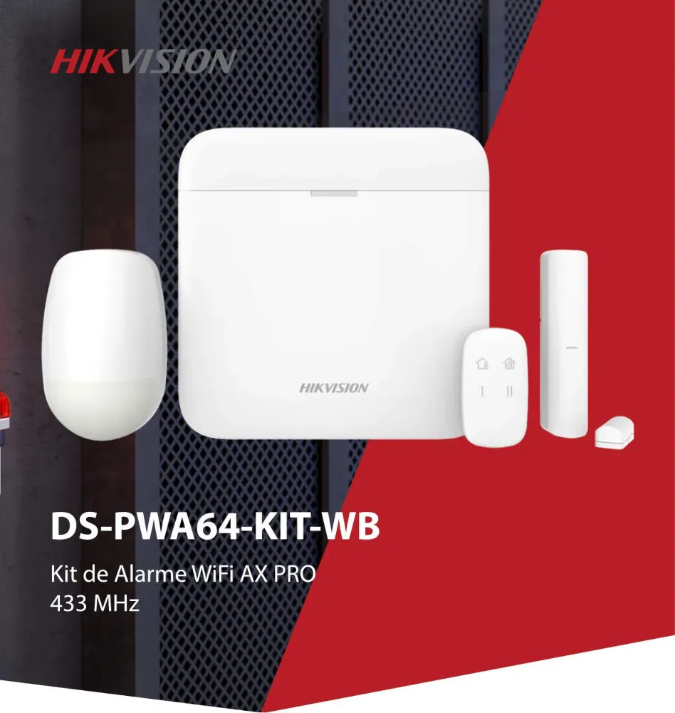 HIKVISION AX PRO DS-PWA64-Kit-WB(O-STD) комплект беспроводной охранной системы