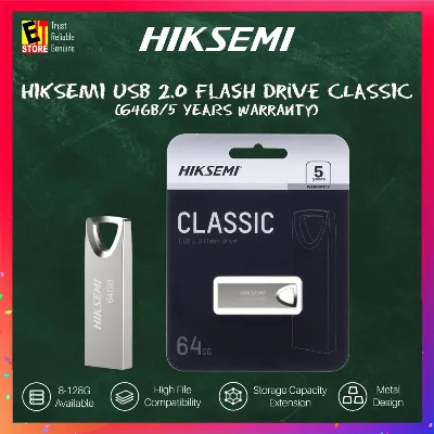PEN DRIVE 128GB USB 2.0 HIKSEMI (HIKVISION) HS-USB-M200 128G
