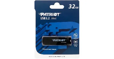 PEN DRIVE 128GB USB 3.2 PATRIOT XPORTER CORE BLACK