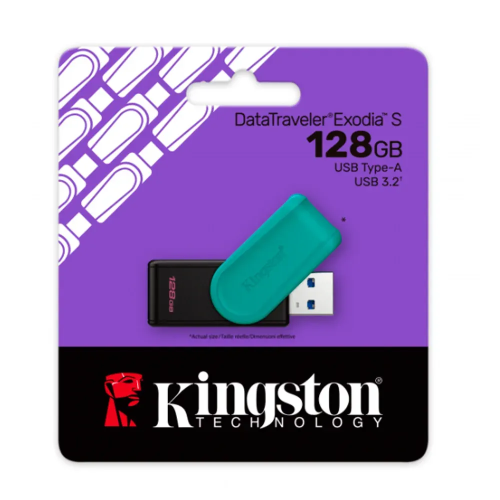 PEN DRIVE 128GB USB 3.2 KINGSTON DTXS