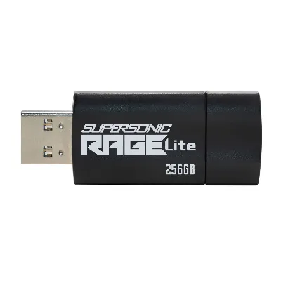 PEN DRIVE 256GB USB 3.2 PATRIOT RAGE LITE BLACK