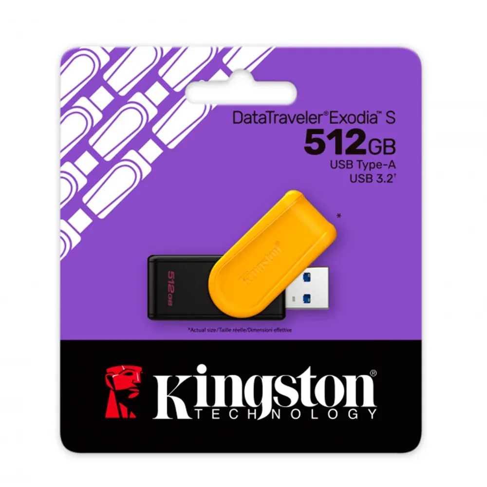 PEN DRIVE 512GB USB 3.2 KINGSTON DTXS